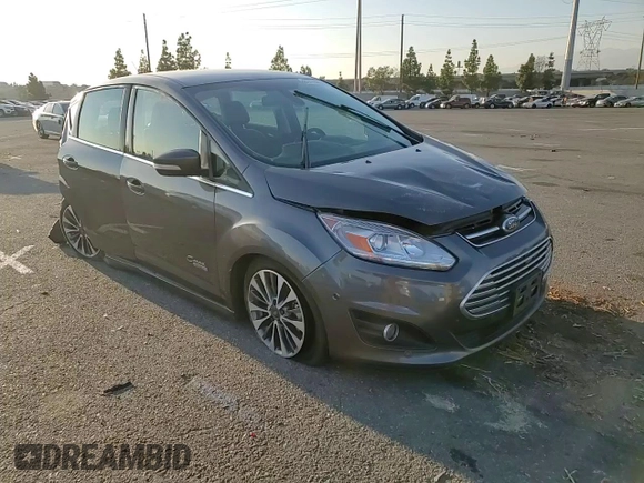 2017 Ford C-Max Energi Titanium with VIN 1FADP5FU2HL113484, listed as a Copart auction lot 80453973 with 323,914 mi miles. Bid and sale history available at carsss.com. Image 10.