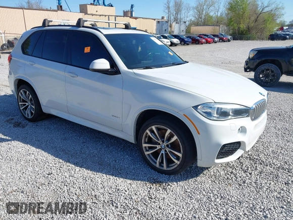 2015 BMW X5 xDrive50i with VIN 5UXKR6C5XF0J76697, listed as a IAAI auction lot 41953074 with 141,377 mi miles and . Bid and sale history available at DreamBid. Image 1.