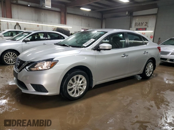 2017 Nissan Sentra SV with VIN 3N1AB7AP7HY212272, listed as a Copart auction lot 50632325 with 83,698 mi miles and Salvage Title. Bid and sale history available at carsss.com. Image 1.