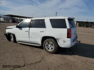 2016 Chevrolet Tahoe Commercial with VIN 1GNSKFEC3GR345836, listed as a Copart auction lot 83917324 with 142,027 mi miles and Clean Title. Bid and sale history available at carsss.com. Image 2.