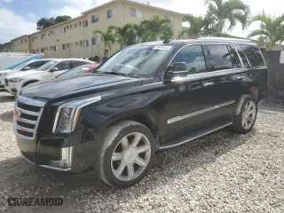 2018 Cadillac Escalade Luxury with VIN 1GYS3BKJ6JR351276, listed as a Copart auction lot 78414324 with 0 mi miles and Salvage Title. Bid and sale history available at carsss.com. Image 1.