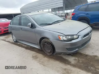 2015 Mitsubishi Lancer ES with VIN JA32U2FU4FU020089, listed as a IAAI auction lot 42036021 with 190,673 mi miles. Bid and sale history available at carsss.com. Image 1.