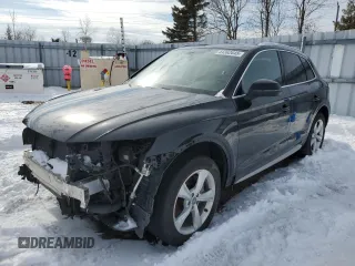 2018 Audi Q5 Premium Plus with VIN WA1BNAFY9J2244047, listed as a Copart auction lot 44362645 with 78,622 mi miles and Salvage Title. Bid and sale history available at carsss.com. Image 1.