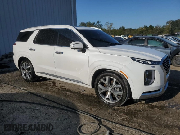 2021 Hyundai Palisade Calligraphy z VIN KM8R7DHE0MU314204, wystawiony jako Copart lot #49709725 z przebiegiem 60 356 mil mil oraz Szkoda całkowita • Salvage title. Historia ofert i sprzedaży dostępna na DreamBid. Obrazek 4.