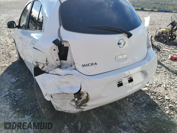 2017 Nissan Micra S z VIN 3N1CK3CP3HL267233, wystawiony jako Copart lot #61637512 z przebiegiem 27 243 mil mil oraz Szkoda całkowita • Salvage title. Historia ofert i sprzedaży dostępna na DreamBid. Obrazek 9.