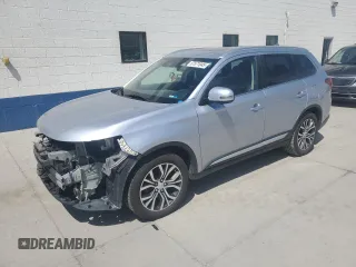 2017 Mitsubishi Outlander SE with VIN JA4AZ3A37HZ018968, listed as a Copart auction lot 57571045 with 110,836 mi miles and Salvage title. Bid and sale history available at DreamBid. Image 1.