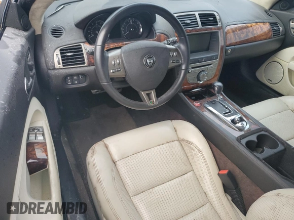 2008 Jaguar XK with VIN SAJWA43C989B24896, listed as a Copart auction lot 78328454 with 0 mi miles and Salvage Title. Bid and sale history available at carsss.com. Image 8.