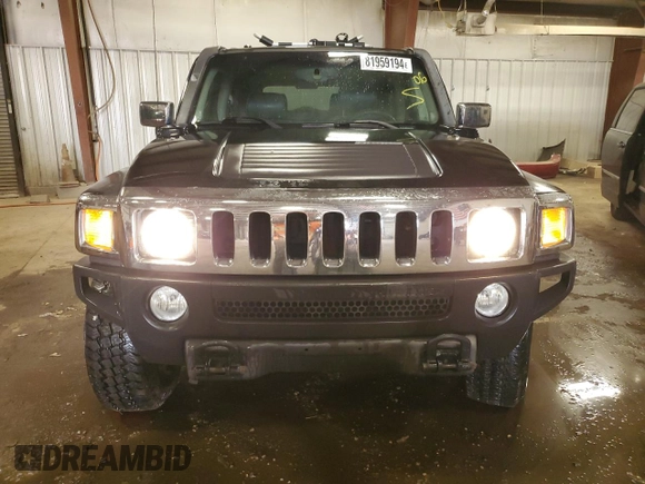 2006 Hummer H3 with VIN 5GTDN136968263163, listed as a Copart auction lot 81959194 with 171,107 mi miles and Clean Title. Bid and sale history available at DreamBid. Image 5.