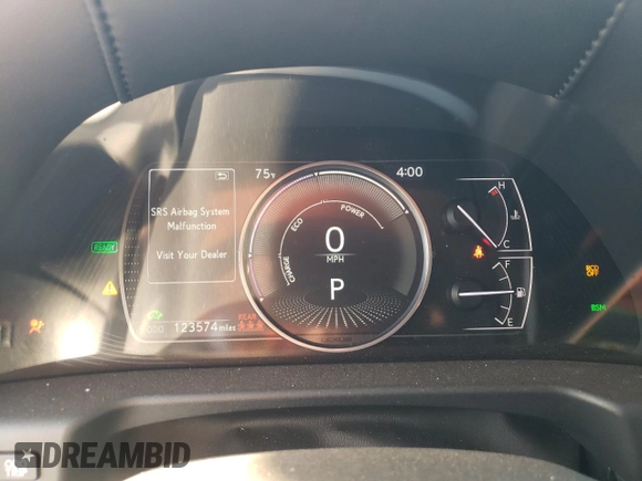 2021 Lexus ES 300h Luxury with VIN 58AEA1C11MU012688, listed as a Copart auction lot 89016795 with 123,574 mi miles and Salvage title. Bid and sale history available at DreamBid. Image 9.