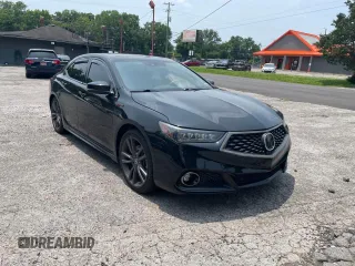2019 Acura TLX w/A-Spec Pkg z VIN 19UUB1F63KA003695, wystawiony jako Copart lot #61098085 z przebiegiem 46 935 mil mil oraz Szkoda całkowita • Salvage title. Historia ofert i sprzedaży dostępna na DreamBid. Obrazek 1.