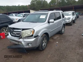 2011 Honda Pilot EX-L with VIN 5FNYF3H6XBB036391, listed as a IAAI auction lot 41100998 with 120,516 mi miles and . Bid and sale history available at DreamBid. Image 2.
