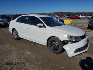 2012 Volkswagen Jetta Sedan SE w/Convenience PZEV with VIN 3VWDP7AJ8CM117174, listed as a Copart auction lot 81629834 with 153,109 mi miles and Salvage Title. Bid and sale history available at carsss.com. Image 4.