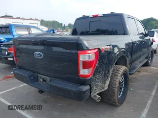 2023 Ford F-150 XL with VIN 1FTFW1E5XPFA81258, listed as a IAAI auction lot 42480441 with 34,950 mi miles and . Bid and sale history available at DreamBid. Image 4.