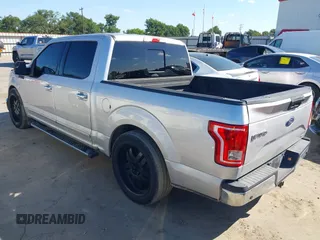 2016 Ford F-150 XL with VIN 1FTEW1CF5GKF16198, listed as a IAAI auction lot 42216480 with 137,189 mi miles and . Bid and sale history available at DreamBid. Image 3.