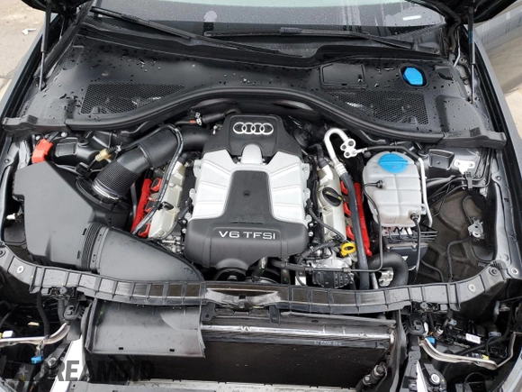 2015 Audi A6 3.0T Prestige with VIN WAUHGAFC8FN025193, listed as a Copart auction lot 43638985 with 71,456 mi miles and Clean Title. Bid and sale history available at carsss.com. Image 11.