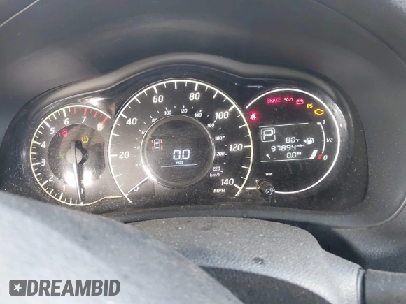 2016 Nissan Note S with VIN 3N1CE2CP7GL400396, listed as a IAAI auction lot 42518464 with 97,894 mi miles and . Bid and sale history available at DreamBid. Image 7.