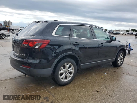 2013 Mazda CX-9 Touring with VIN JM3TB2CAXD0422801, listed as a Copart auction lot 58839295 with 194,434 mi miles and Salvage title. Bid and sale history available at DreamBid. Image 3.