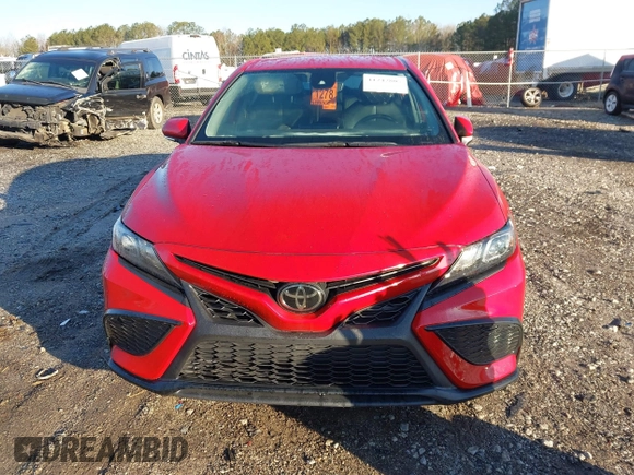 2022 Toyota Camry SE with VIN 4T1G11AK5NU011038, listed as a IAAI auction lot 41747805 with 41,044 mi miles. Bid and sale history available at carsss.com. Image 13.