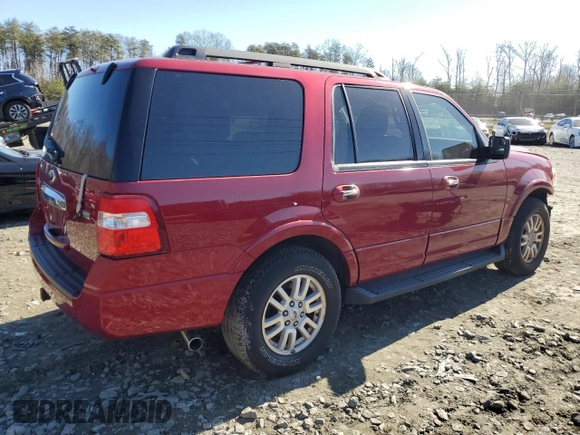 2014 Ford Expedition King Ranch with VIN 1FMJU1J5XEEF24125, listed as a Copart auction lot 49211925 with 68,851 mi miles and Salvage title. Bid and sale history available at DreamBid. Image 3.