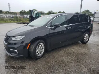 2025 Chrysler Pacifica Select z VIN 2C4RC1BGXSR544657, wystawiony jako Copart lot #59881285 z przebiegiem 4 119 mil mil oraz Nie do naprawy • Non repairable. Historia ofert i sprzedaży dostępna na DreamBid. Obrazek 1.