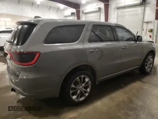 2020 Dodge Durango GT with VIN 1C4RDJDG0LC261429, listed as a Copart auction lot 44947905 with 98,452 mi miles and Salvage title. Bid and sale history available at DreamBid. Image 3.