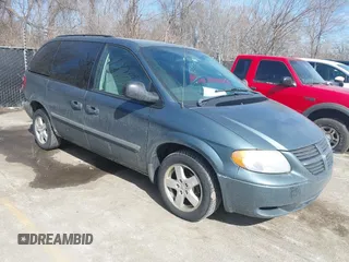 2007 Dodge Caravan SXT with VIN 1D4GP45R57B237884, listed as a IAAI auction lot 41660880 with 120,513 mi miles. Bid and sale history available at carsss.com. Image 1.