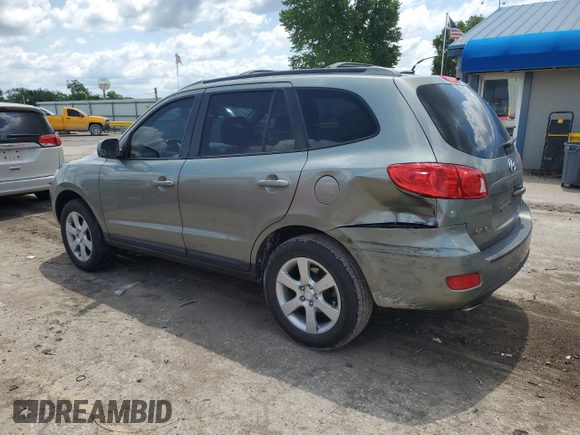 2009 Hyundai Santa Fe Limited with VIN 5NMSH13E99H256486, listed as a Copart auction lot 55620925 with 271,499 mi miles and Salvage title. Bid and sale history available at DreamBid. Image 2.