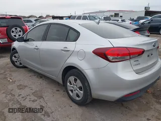 2018 Kia Forte LX with VIN 3KPFK4A73JE193261, listed as a IAAI auction lot 41645310 with 52,067 mi miles. Bid and sale history available at carsss.com. Image 3.