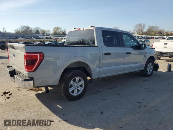 2023 Ford F-150 XL with VIN 1FTEW1C80PKD44468, listed as a Copart auction lot 50555375 with 49,411 mi miles and Clean title. Bid and sale history available at DreamBid. Image 3.