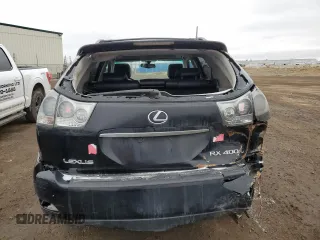 2006 Lexus RX 400h with VIN JTJHW31U160049363, listed as a Copart auction lot 51073775 with 312,625 mi miles and Salvage Title. Bid and sale history available at DreamBid. Image 6.