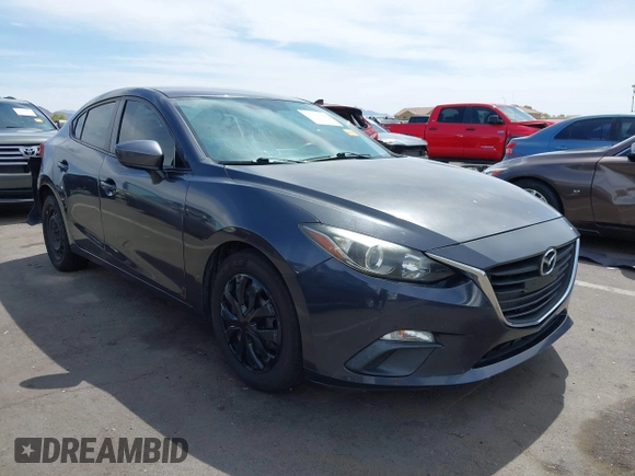 2015 Mazda 3 i Sport z VIN 3MZBM1U73FM190390, wystawiony jako IAAI lot #42235160 z przebiegiem 156 539 mil mil oraz . Historia ofert i sprzedaży dostępna na DreamBid. Obrazek 1.