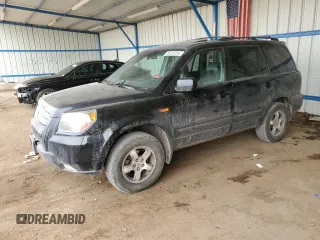 2007 Honda Pilot EX-L with VIN 2HKYF18577H507921, listed as a Copart auction lot 49329735 with 140,742 mi miles and Clean Title. Bid and sale history available at carsss.com. Image 1.