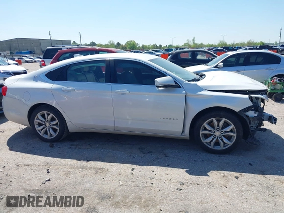 2018 Chevrolet Impala LT with VIN 1G1105S34JU106107, listed as a IAAI auction lot 41871693 with 111,412 mi miles and . Bid and sale history available at DreamBid. Image 13.