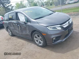 2020 Honda Odyssey EX-L с VIN 5FNRL6H71LB054853, выставлен на аукционе IAAI как лот 42117628 с пробегом 73 118 миль миль и . История ставок и продаж доступна на DreamBid. Изображение 1.