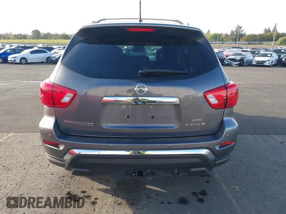 2017 Nissan Pathfinder SL with VIN 5N1DR2MM4HC623692, listed as a IAAI auction lot 40493909 with 68,563 mi miles and . Bid and sale history available at DreamBid. Image 16.