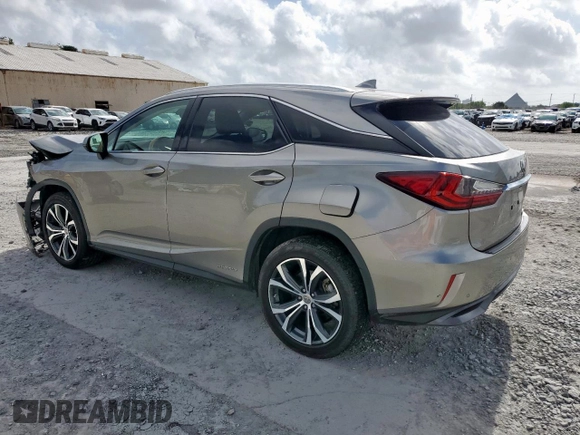 2017 Lexus RX 450h with VIN 2T2BGMCAXHC008829, listed as a Copart auction lot 61410365 with 70,463 mi miles and Salvage title. Bid and sale history available at DreamBid. Image 2.