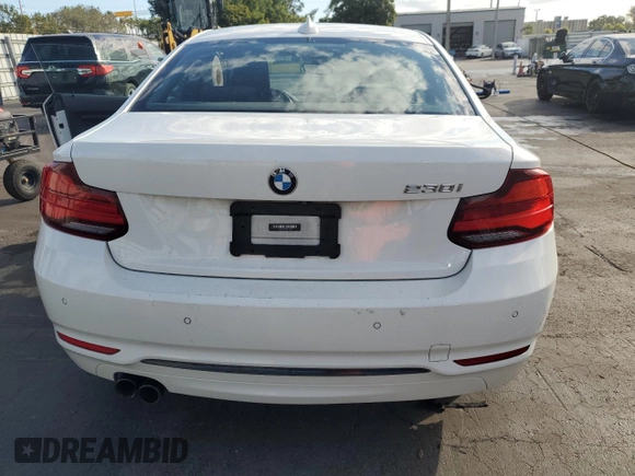 2021 BMW 2 Series 230i with VIN WBA2J1C08M7H18416, listed as a Copart auction lot 84925864 with 85,041 mi miles and Non Repairable. Bid and sale history available at carsss.com. Image 6.