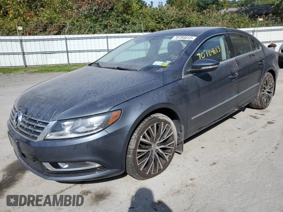 2015 Volkswagen CC VR6 Executive 4Motion with VIN WVWGU7AN1FE828124, listed as a Copart auction lot 70784613 with 0 mi miles. Bid and sale history available at carsss.com. Image 1.