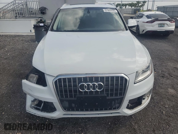 2015 Audi Q5 Premium Plus with VIN WA1LFAFP9FA047708, listed as a Copart auction lot 57960435 with Not provided miles and Clean title. Bid and sale history available at DreamBid. Image 5.