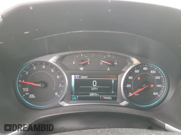 2018 Chevrolet Equinox LT with VIN 3GNAXTEX3JS579221, listed as a Copart auction lot 46586565 with 33,973 mi miles and Salvage Title. Bid and sale history available at carsss.com. Image 9.