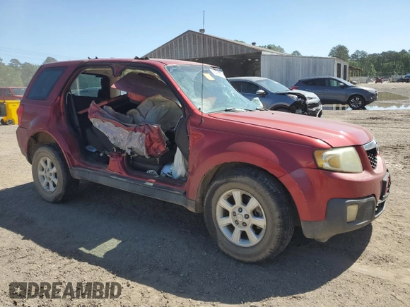 2008 Mazda Tribute Sport with VIN 4F2CZ02Z58KM23865, listed as a Copart auction lot 52436875 with Not Provided miles and Salvage Title. Bid and sale history available at DreamBid. Image 4.