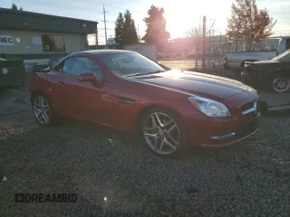 2015 Mercedes-Benz SLK-Class SLK 250 with VIN WDDPK4HA1FF106837, listed as a Copart auction lot 77699714 with 46,475 mi miles and Salvage Title. Bid and sale history available at carsss.com. Image 4.