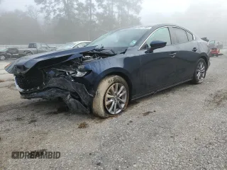 2021 Mazda Mazda3 Sedan 2.5 S with VIN JM1BPAAL8M1321058, listed as a Copart auction lot 86917354 with 44,087 mi miles and Salvage Title. Bid and sale history available at carsss.com. Image 1.
