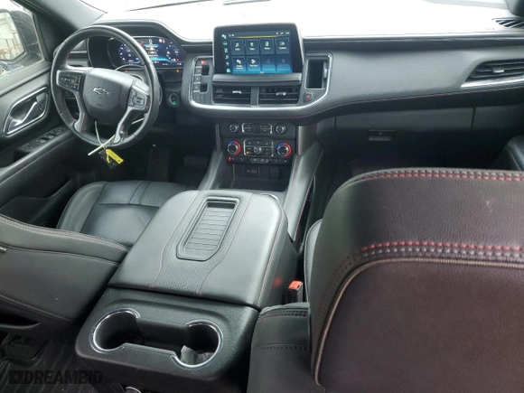 2022 Chevrolet Tahoe RST with VIN 1GNSKRKD7NR282297, listed as a Copart auction lot 41962345 with 60,720 mi miles and Salvage Title. Bid and sale history available at carsss.com. Image 8.