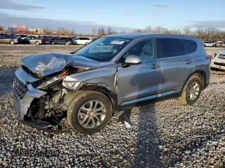 2020 Hyundai Santa Fe SE with VIN 5NMS2CADXLH272985, listed as a Copart auction lot 86184044 with 95,549 mi miles and Salvage Title. Bid and sale history available at carsss.com. Image 1.