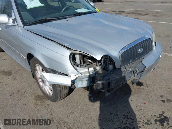 2003 Hyundai Sonata GLS with VIN KMHWF35H23A909117, listed as a IAAI auction lot 41535679 with 149,285 mi miles. Bid and sale history available at carsss.com. Image 6.