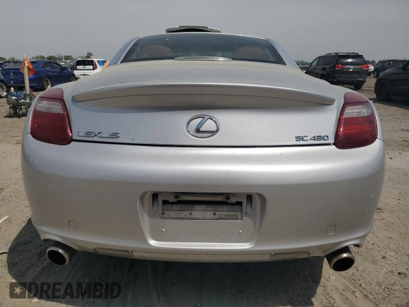 2007 Lexus SC 430 z VIN JTHFN45Y179013569, wystawiony jako Copart lot #54328315 z przebiegiem 153 858 mil mil oraz Szkoda całkowita • Salvage title. Historia ofert i sprzedaży dostępna na DreamBid. Obrazek 6.