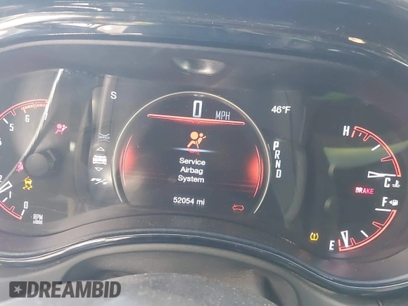 2021 Dodge Durango R/T with VIN 1C4SDJCT4MC663939, listed as a IAAI auction lot 40950558 with 52,054 mi miles and . Bid and sale history available at DreamBid. Image 7.