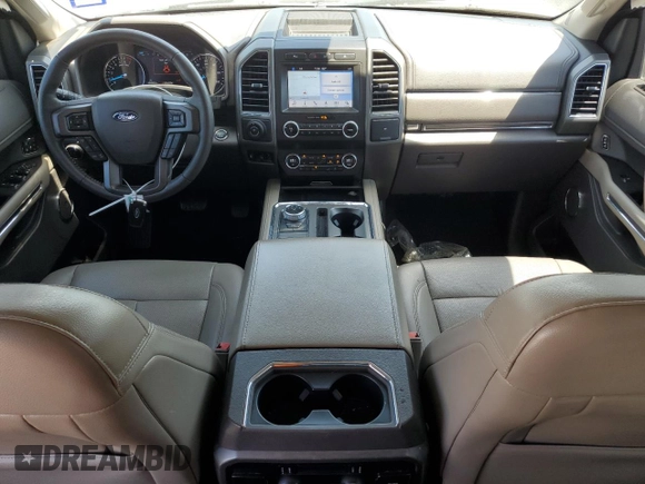 2019 Ford Expedition Max XLT with VIN 1FMJK1HT9KEA85943, listed as a Copart auction lot 52677365 with 83,430 mi miles and Salvage title. Bid and sale history available at DreamBid. Image 8.