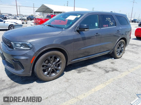 2021 Dodge Durango GT Plus with VIN 1C4RDHDG7MC540807, listed as a IAAI auction lot 42119872 with 97,478 mi miles and . Bid and sale history available at DreamBid. Image 17.